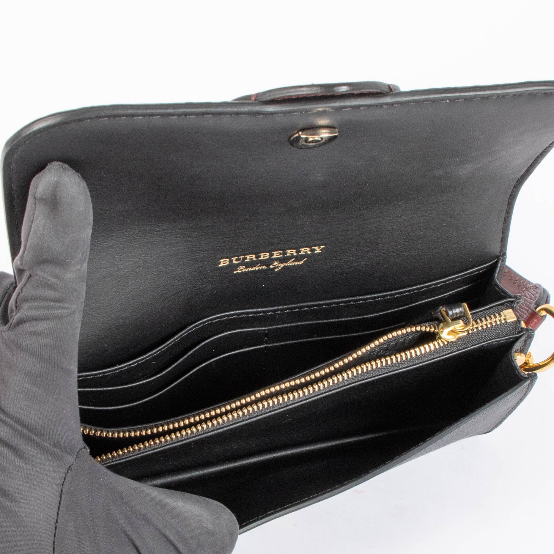 Shop this authentic Burberry Python Small Madison bag pre-loved on Labellov.com 