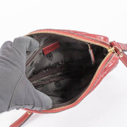 Shop authentic Gucci Red Guccissima Camera Bag on Labellov.com.