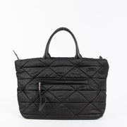 Shop this authentic Prada Black Nylon Padded Tote bag pre-loved on Labellov.com 