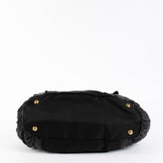 Shop this authentic Prada Black Gaufre Tote Bag pre-loved on Labellov.com