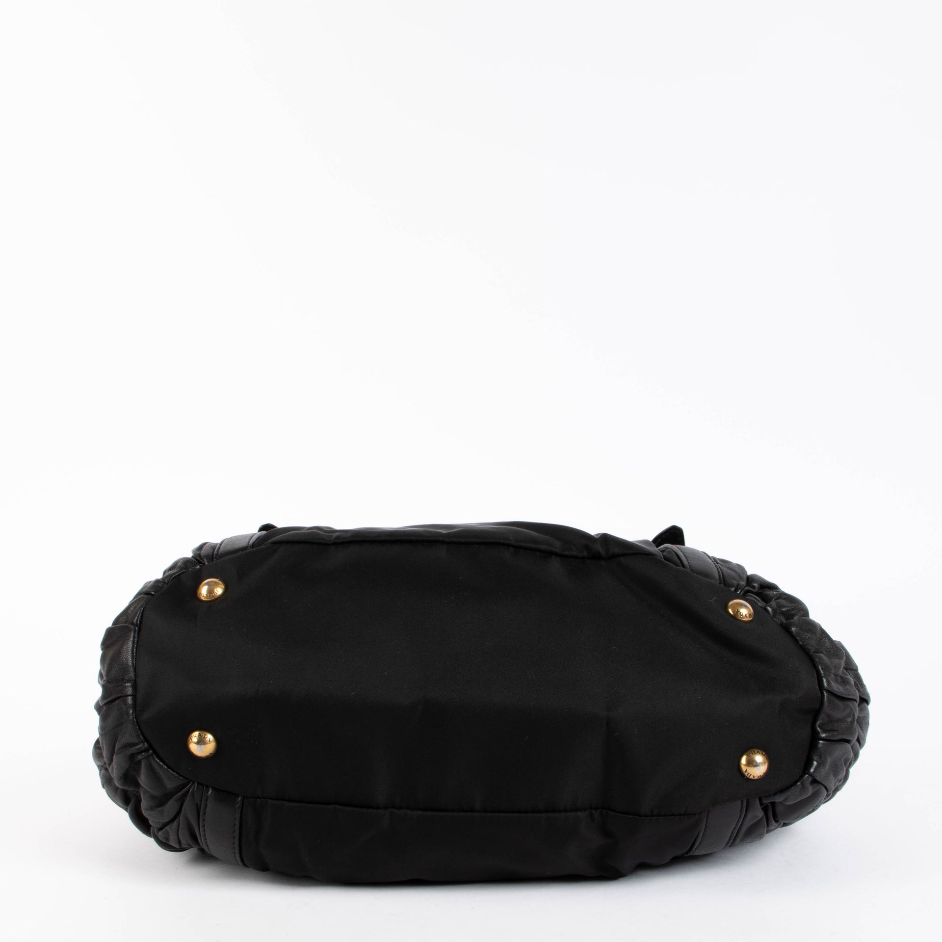 Shop this authentic Prada Black Gaufre Tote Bag pre-loved on Labellov.com