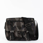 Shop authentic Prada Camouflage Nylon Messenger Bag on Labellov.com.