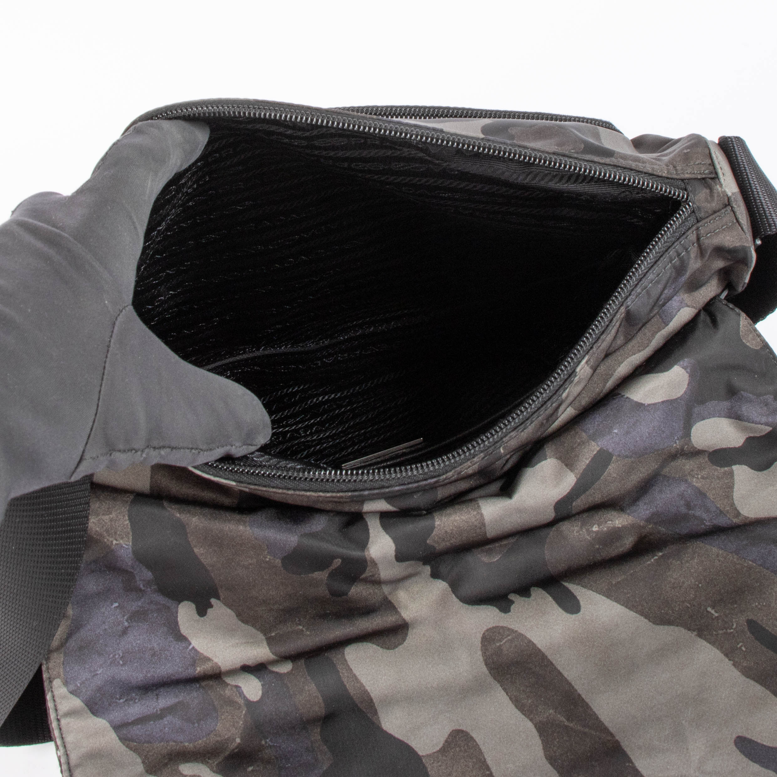 Prada Camouflage Nylon Messenger Bag – Labellov
