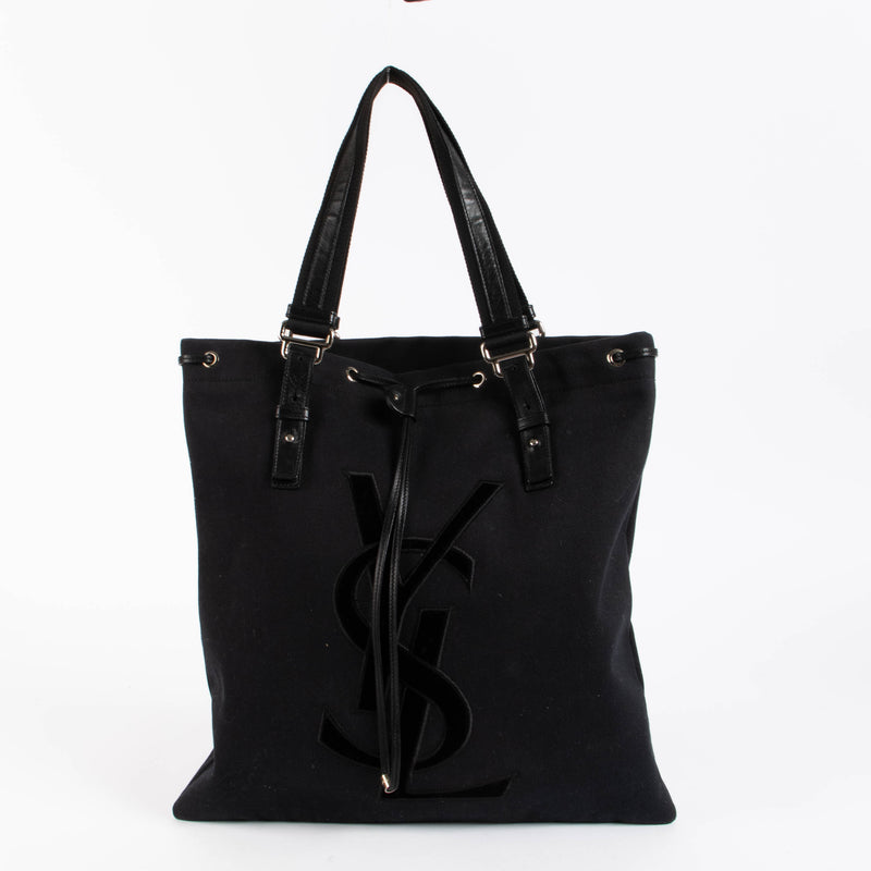 Shop this 100% authentic Saint Laurent Black Kahala Tote Bag at Labellov.com