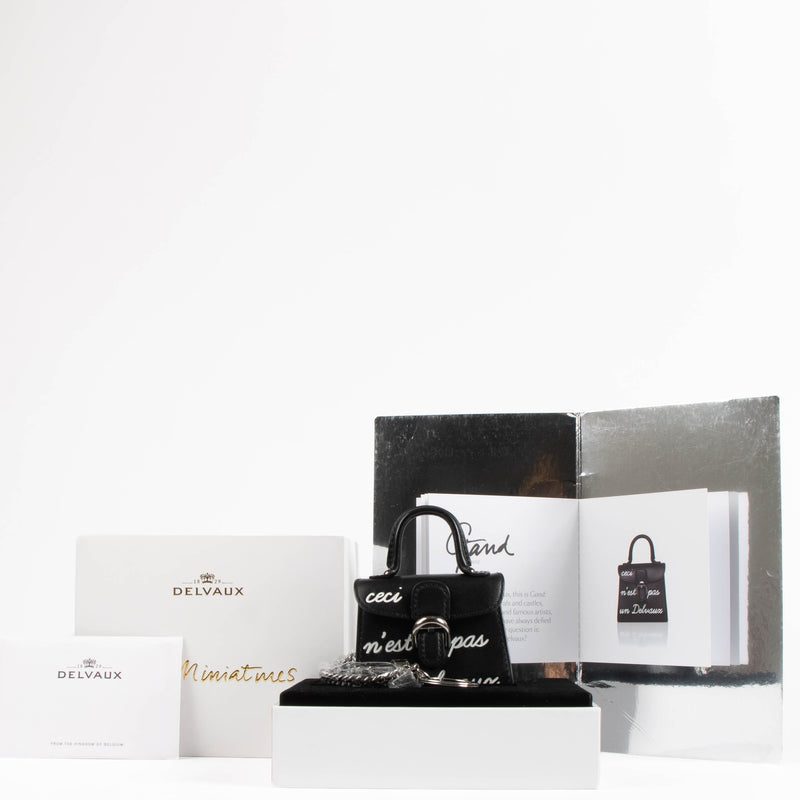 Delvaux Black Brillant L'Humour Charms