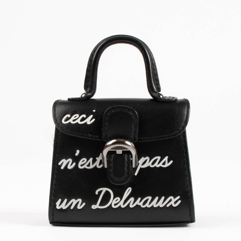 Delvaux Black Brillant L'Humour Charms