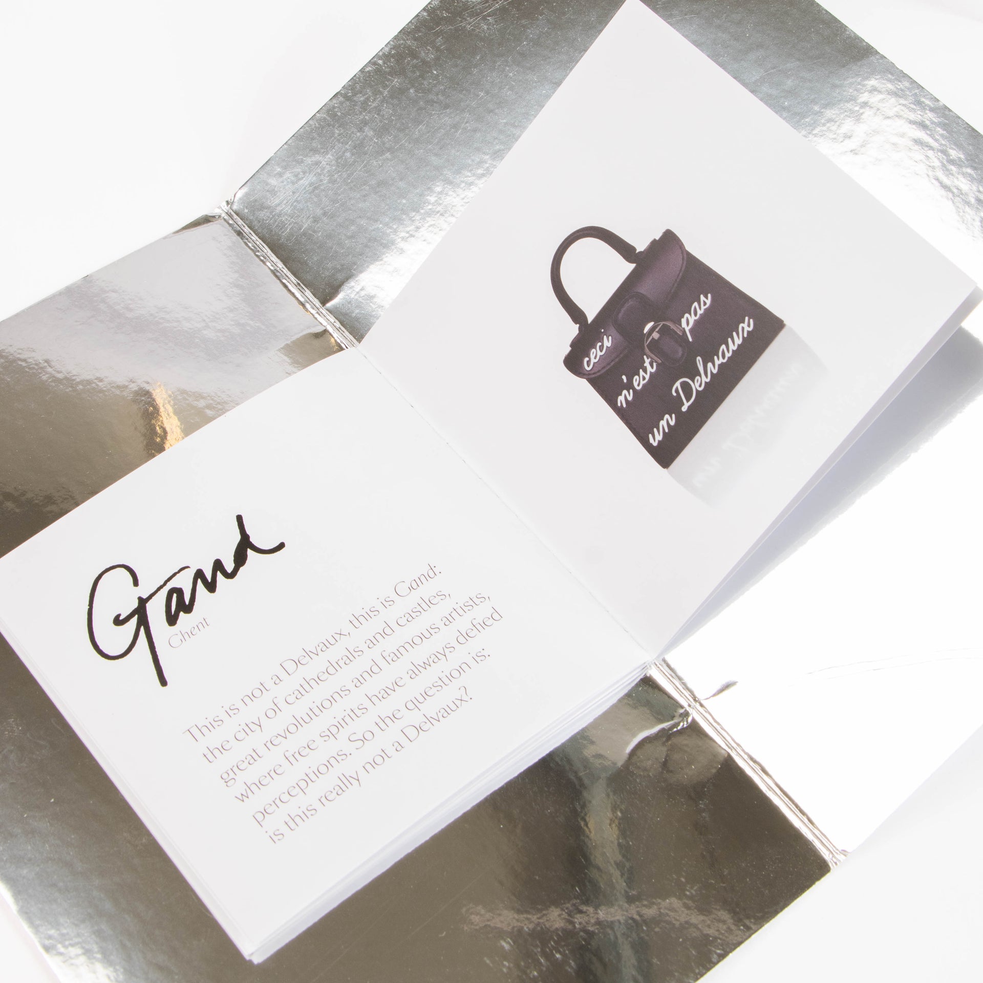 Delvaux Black Brillant L'Humour Charms