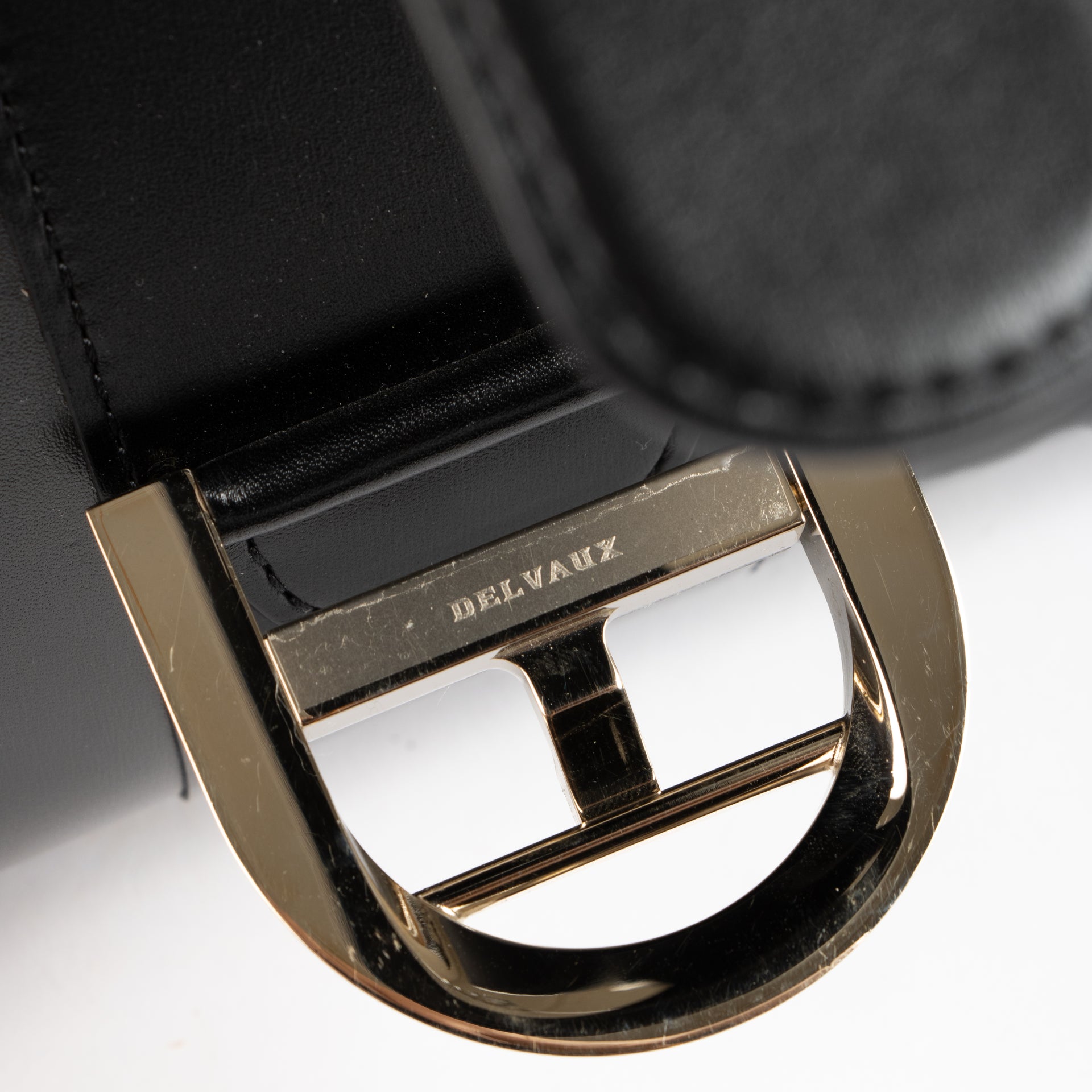 Delvaux Black Box Calf Brillant Mini Bag