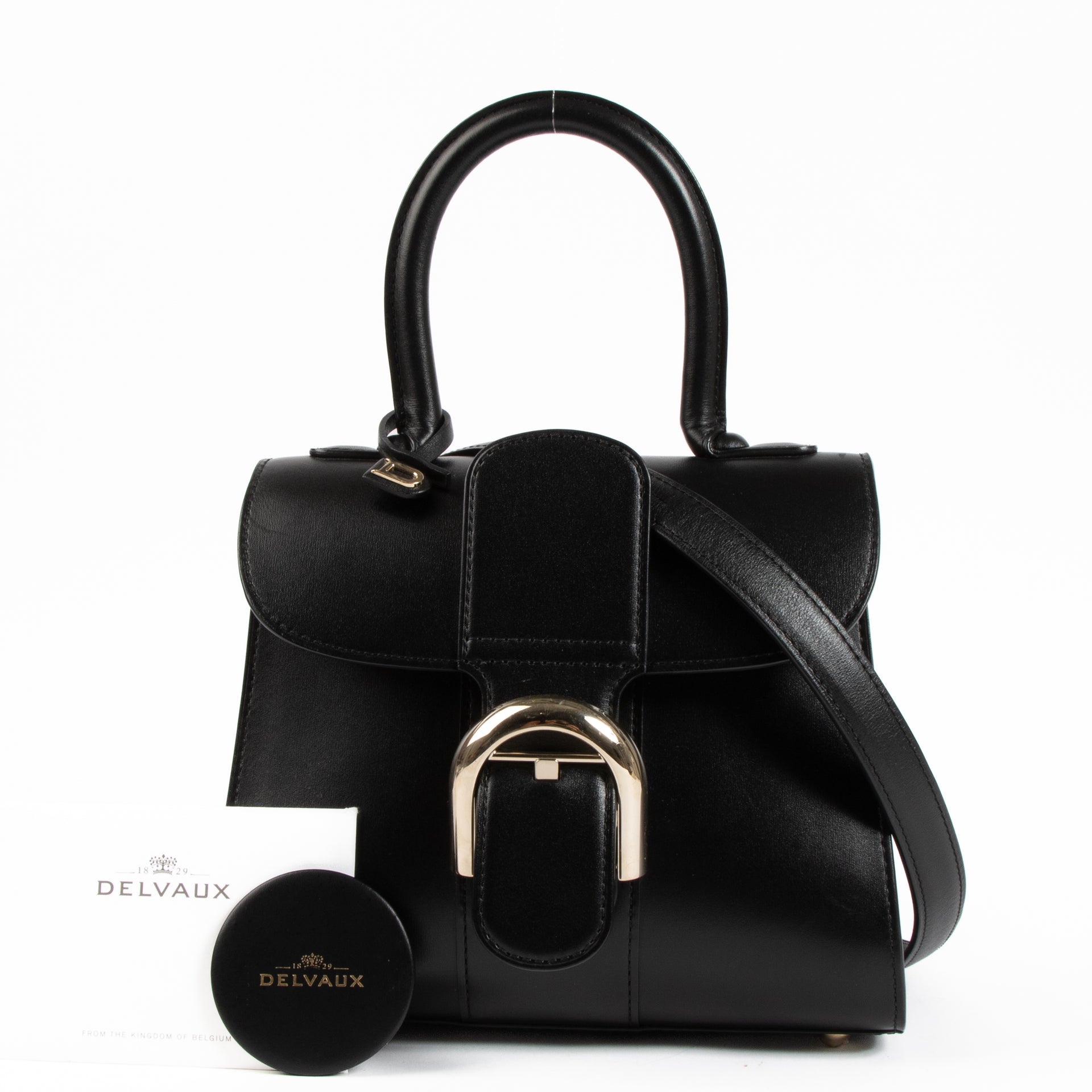 Delvaux Black Box Calf Brillant Mini Bag