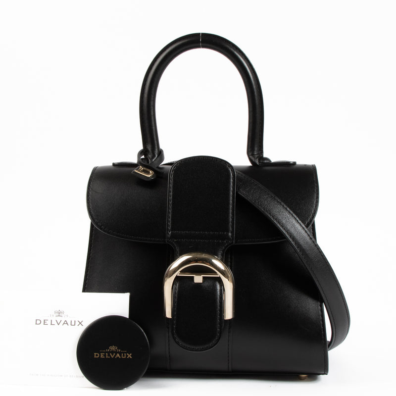 Delvaux Black Box Calf Brillant Mini Bag