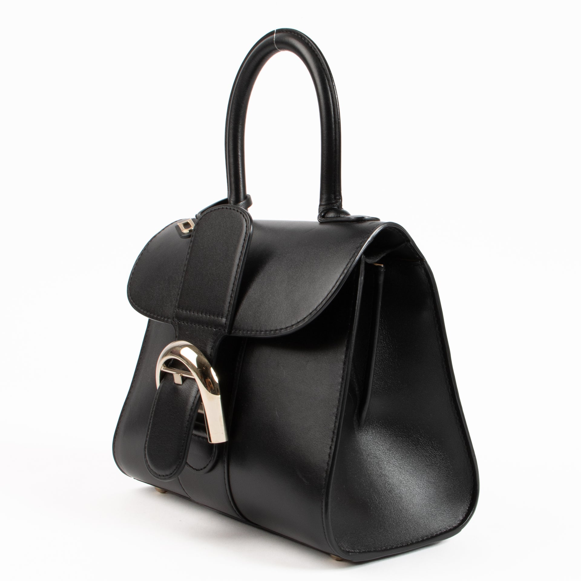 Delvaux Black Box Calf Brillant Mini Bag