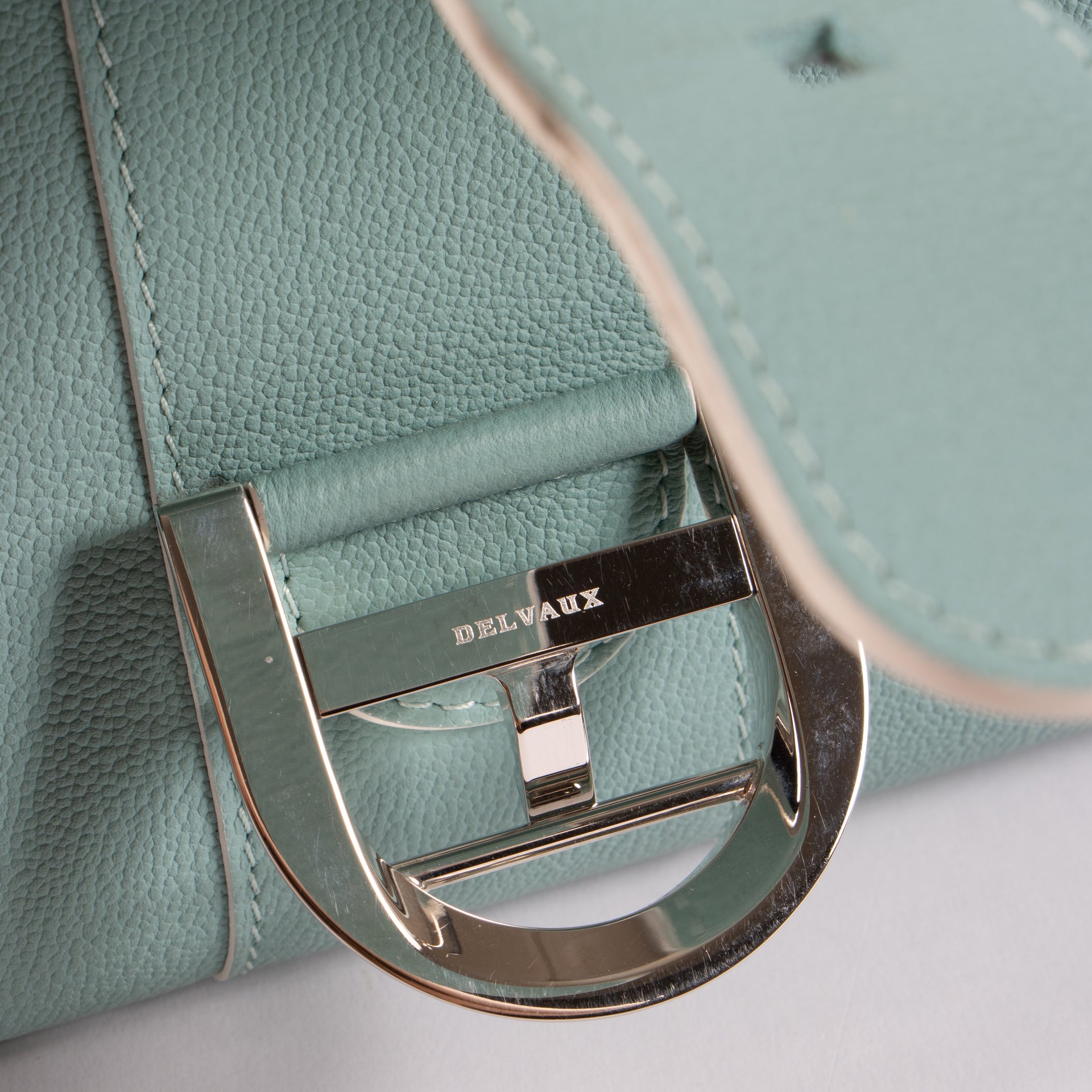 Shop the 100% authentic Delvaux Lagon Rodeo Calf Brillant Mini Bag second hand on Labellov.com!