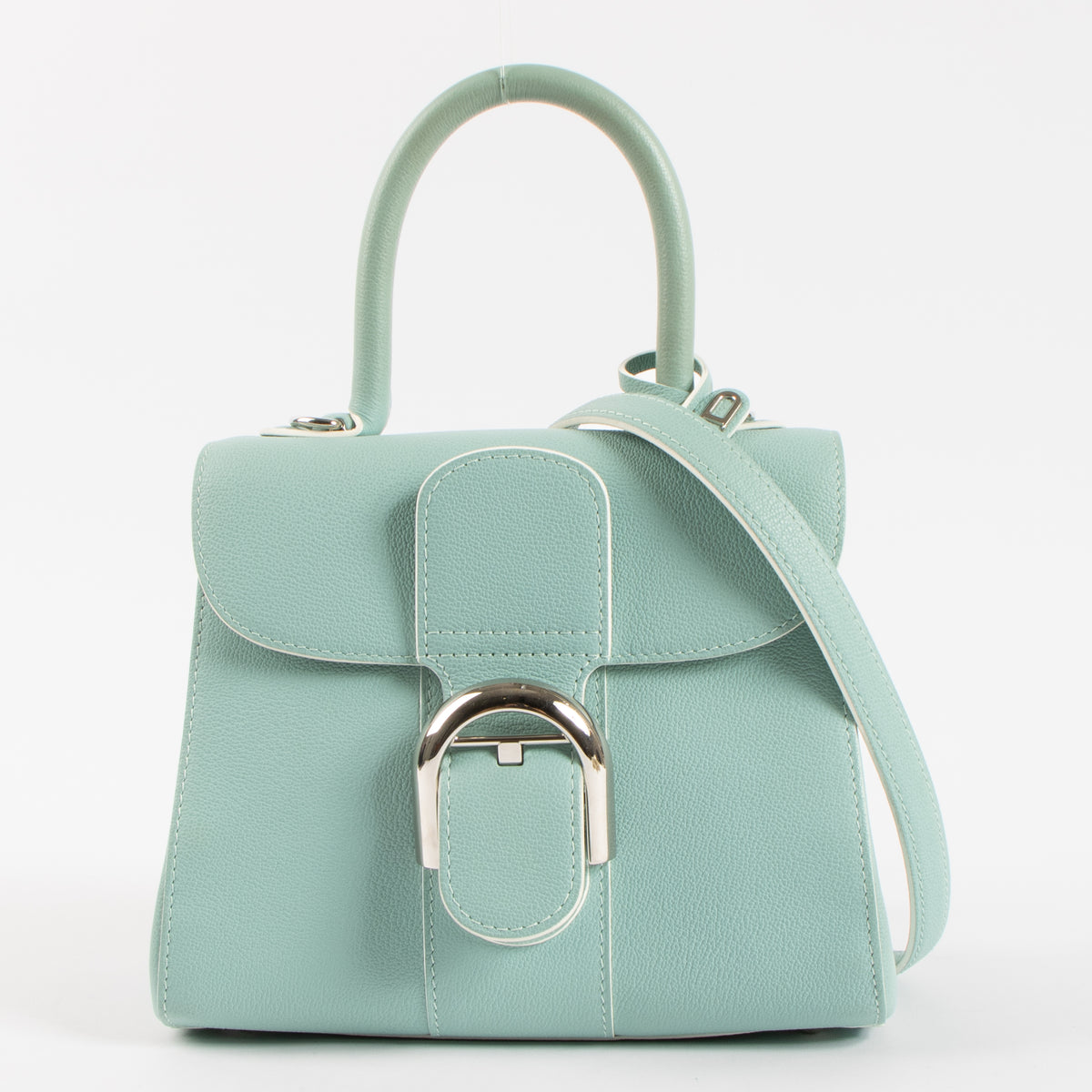 Shop the 100% authentic Delvaux Lagon Rodeo Calf Brillant Mini Bag second hand on Labellov.com!