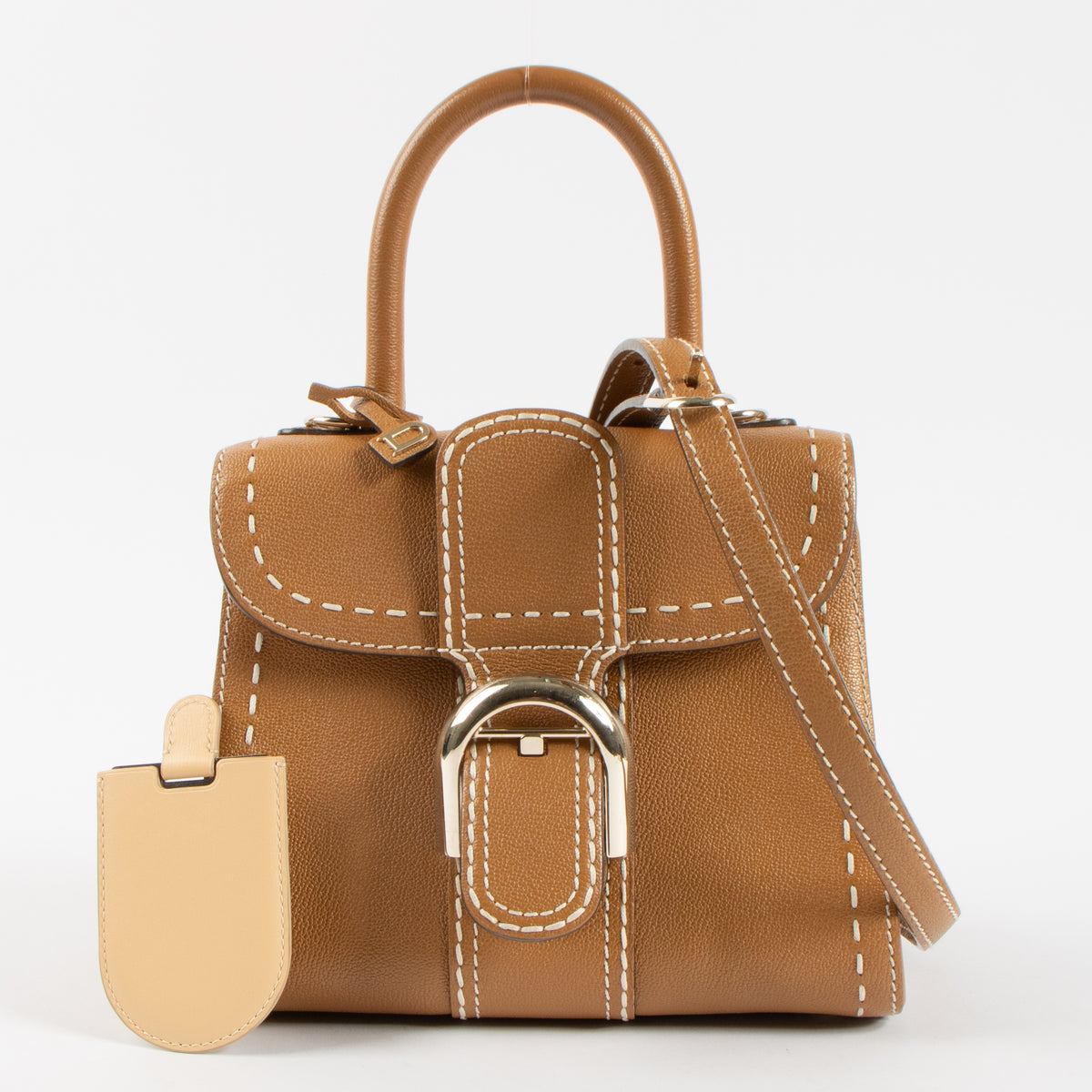 Shop the 100% authentic Delvaux Vegetal Rodeo Calf Brillant Mini Surpiqué second hand on Labellov.com!