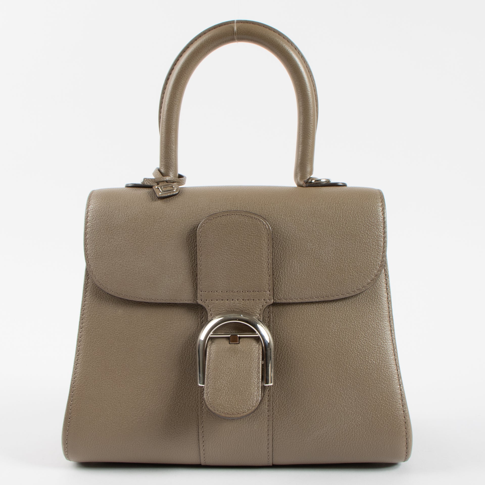 Shop the 100% authentic Delvaux Taupe Rodeo Calf Brillant PM second hand on Labellov.com!