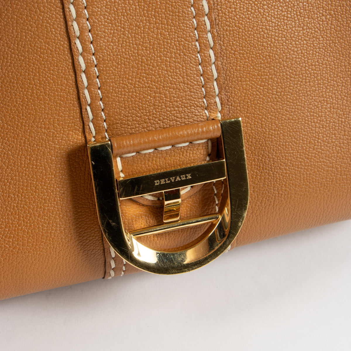 Shop the authentic Delvaux Vegetal Rodeo Calf Brillant Mini Bag second hand on Labellov.com!