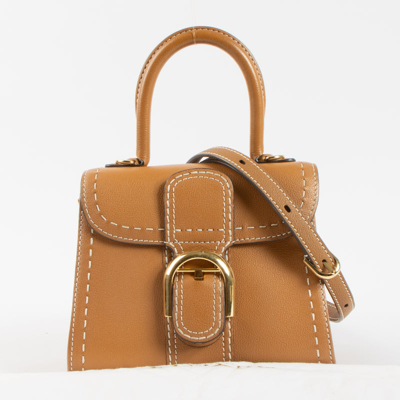Shop the authentic Delvaux Vegetal Rodeo Calf Brillant Mini Bag second hand on Labellov.com!