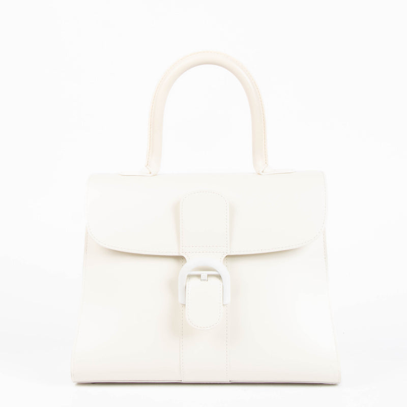 Delvaux Ivory Box Calf Brillant MM