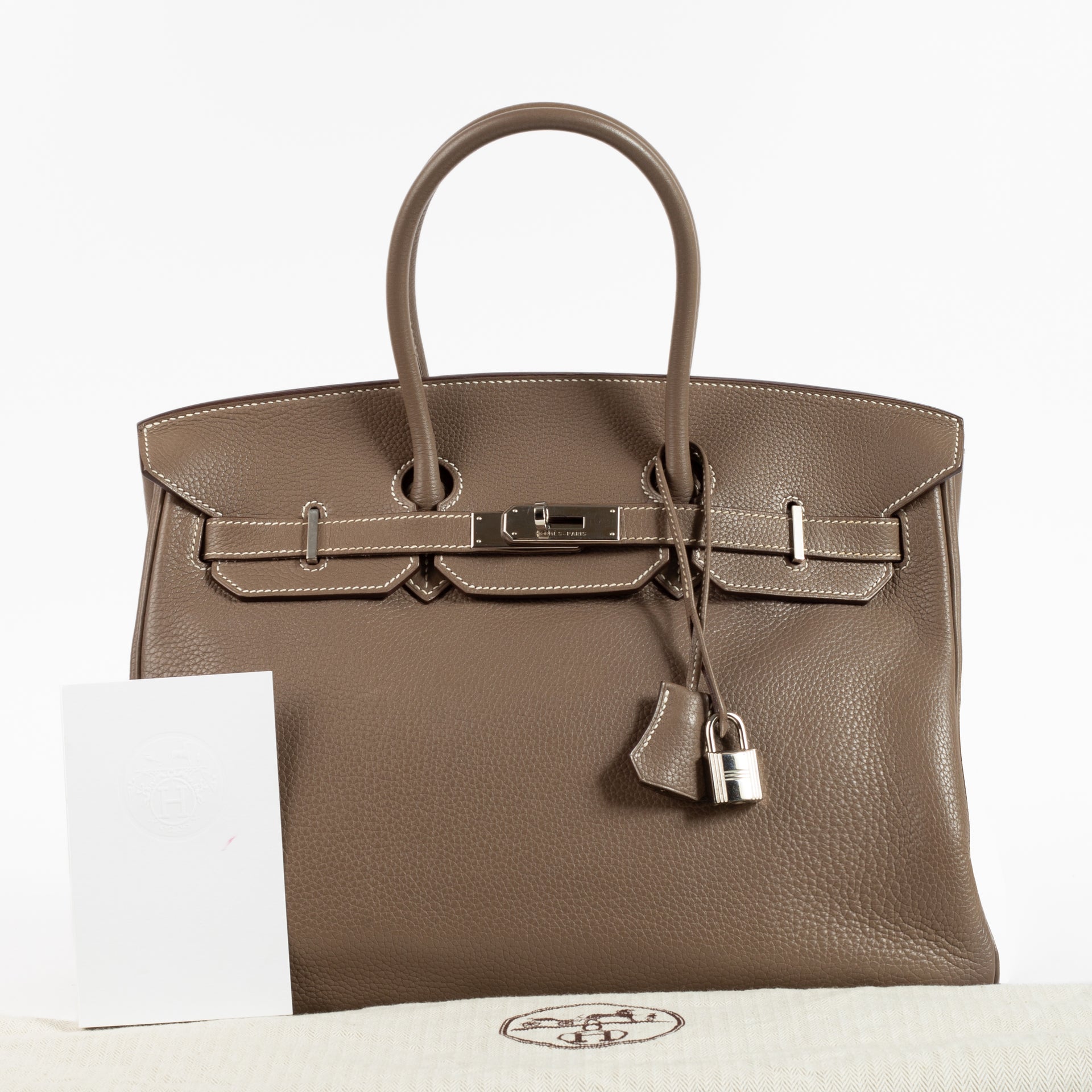 Hermès Birkin 35 Etoupe Togo PHW