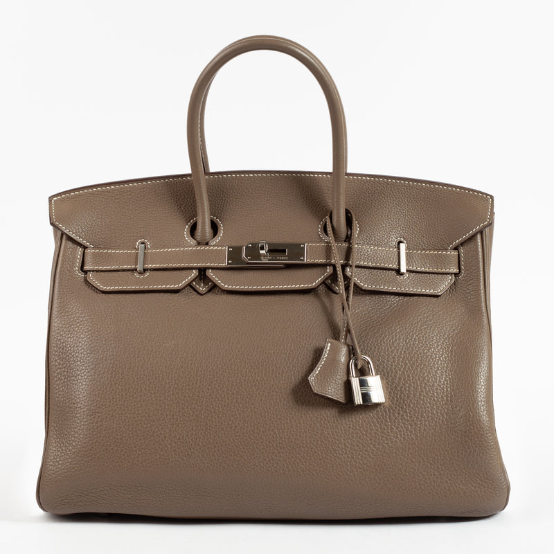 Hermès Birkin 35 Etoupe Togo PHW