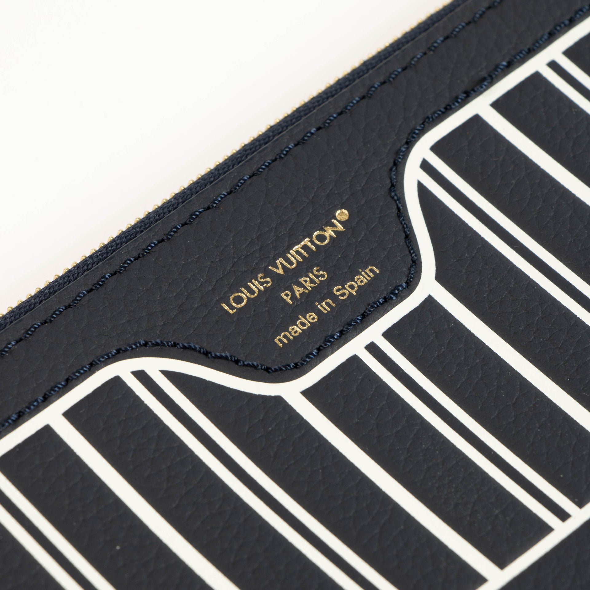 Louis Vuitton Navy Neverfull Inside Out Pouch