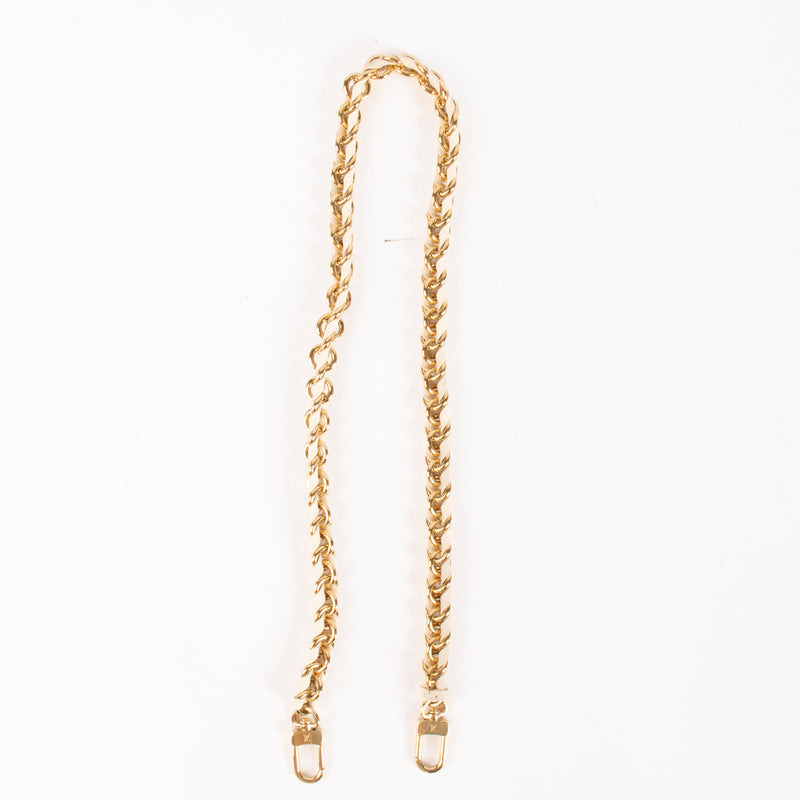 Louis Vuitton Cream Multi Pochette Accessoires Chain