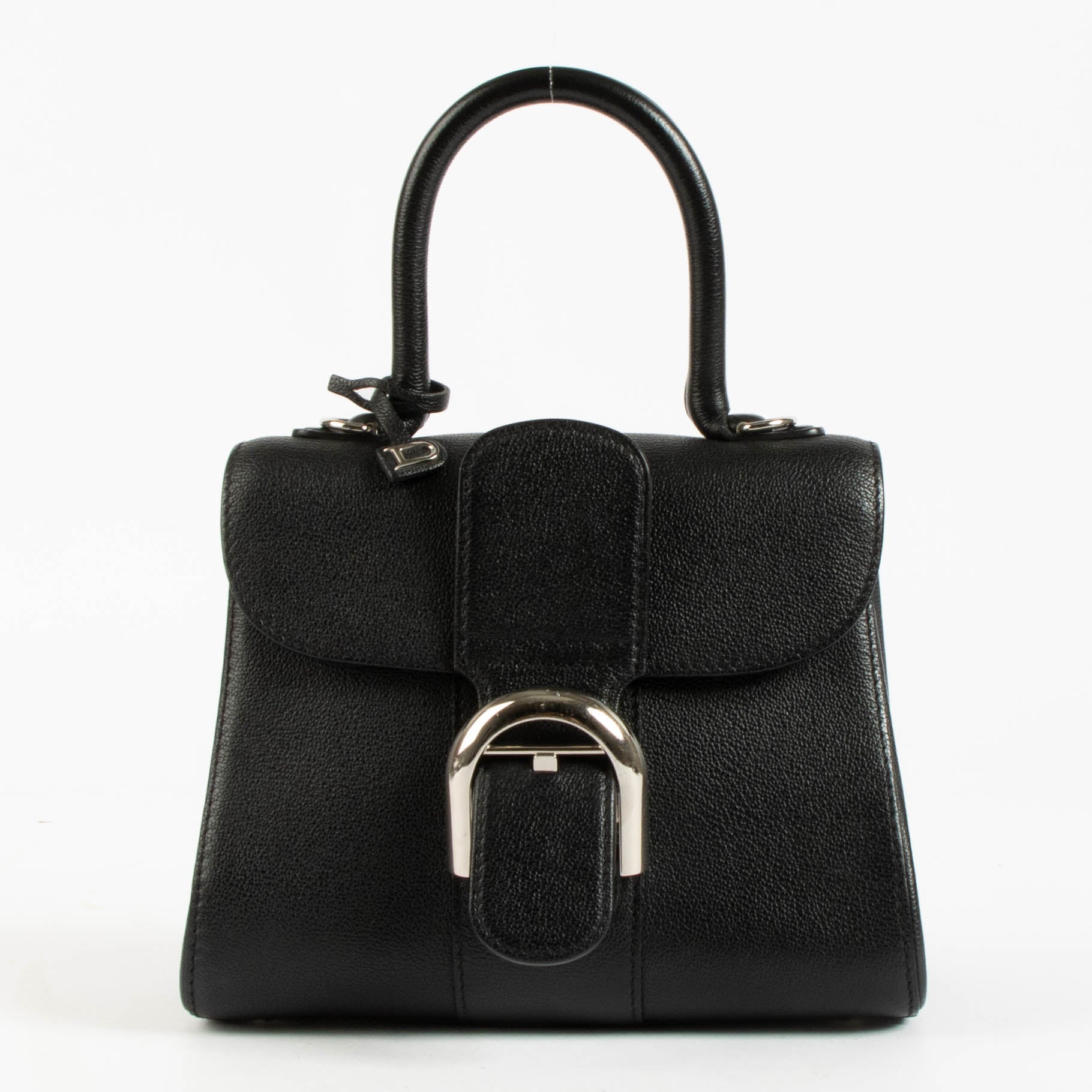 Delvaux Black Rodeo Calf Brillant Mini Bag