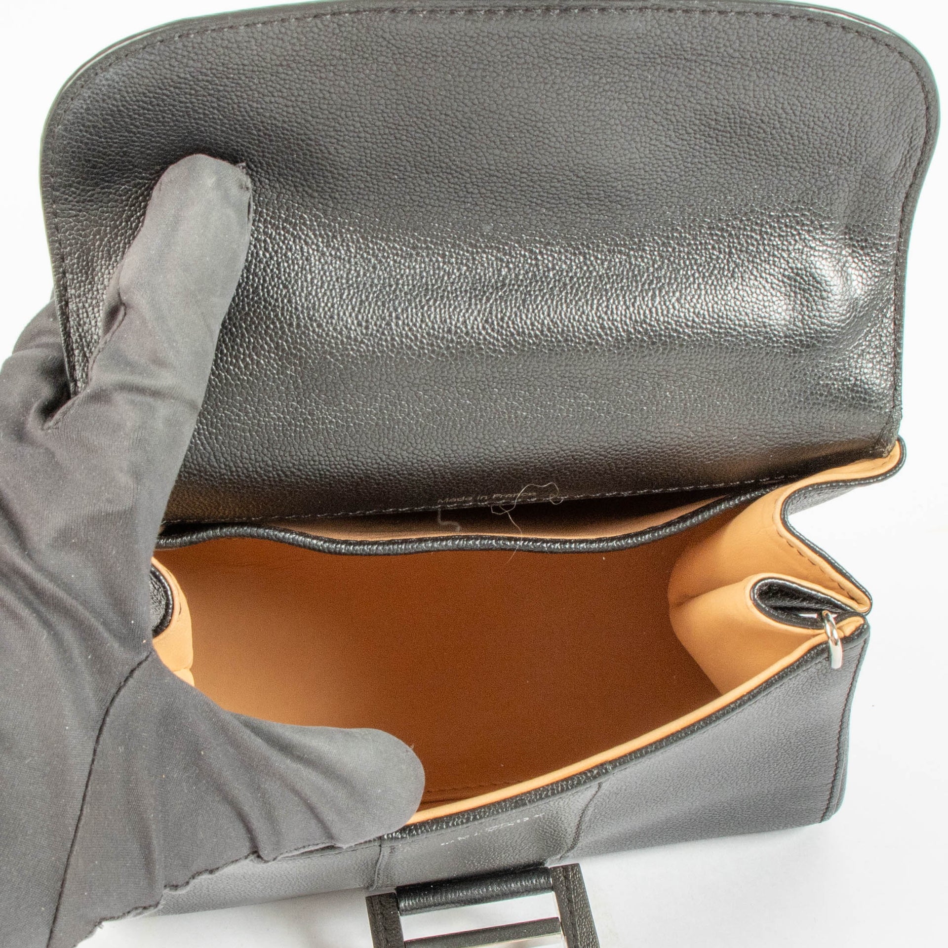 Delvaux Black Rodeo Calf Brillant Mini Bag