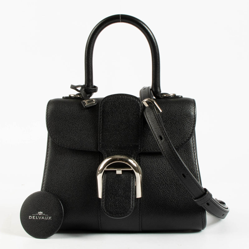 Delvaux Black Rodeo Calf Brillant Mini Bag