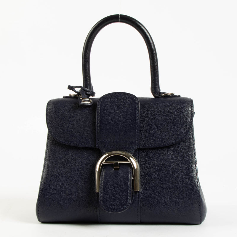Delvaux Navy Rodeo Calf Brillant Mini Bag