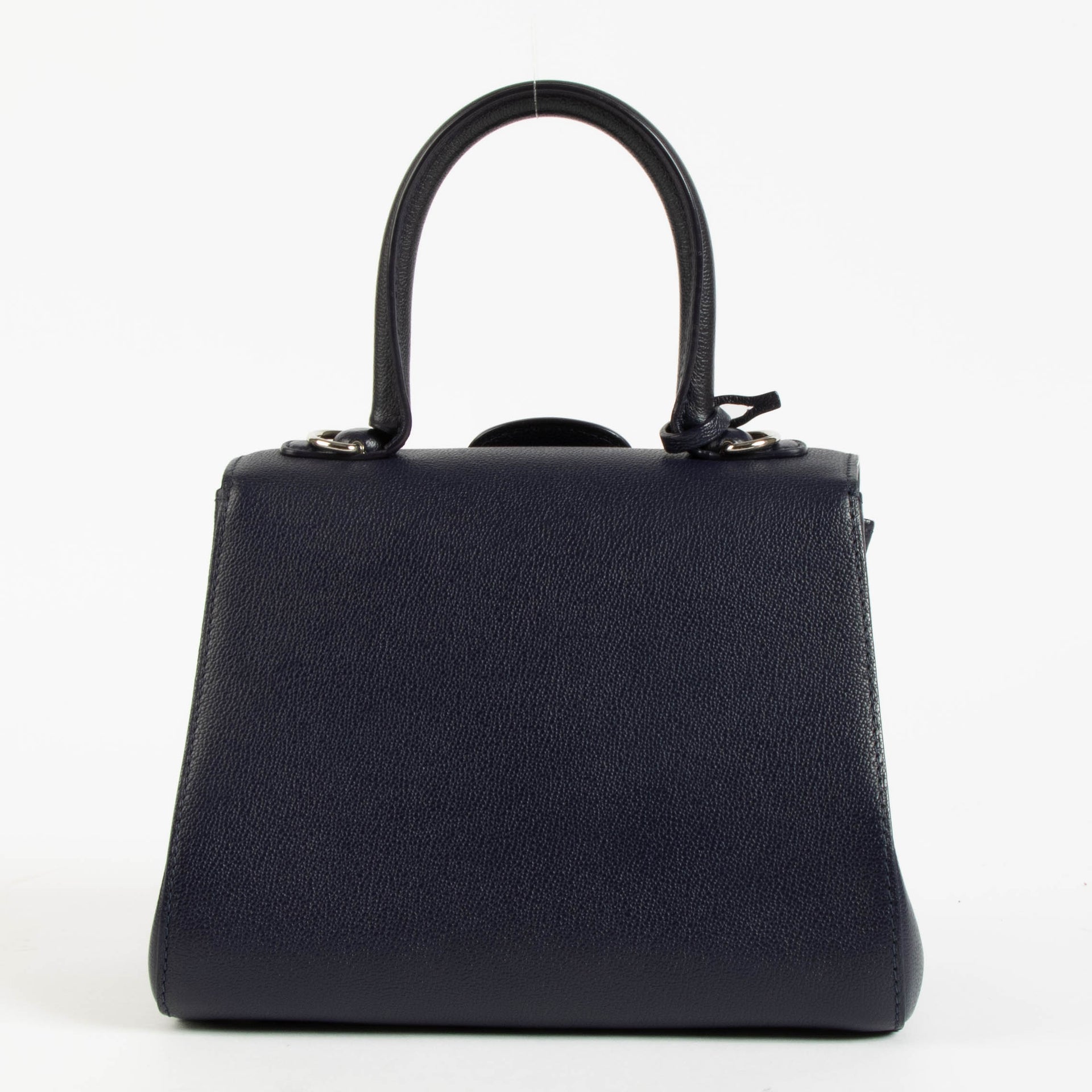 Delvaux Navy Rodeo Calf Brillant Mini Bag