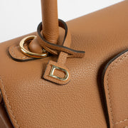 Shop this authentic luxury Delvaux Vegetal Rodeo Calf Brillant Mini Bag Pre-Loved on Labellov.com