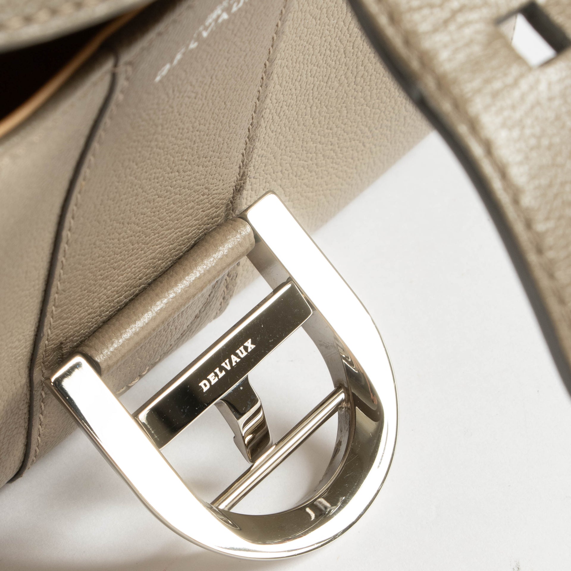 Delvaux Smoke Camaieux Rodeo Calf Brillant Mini Bag