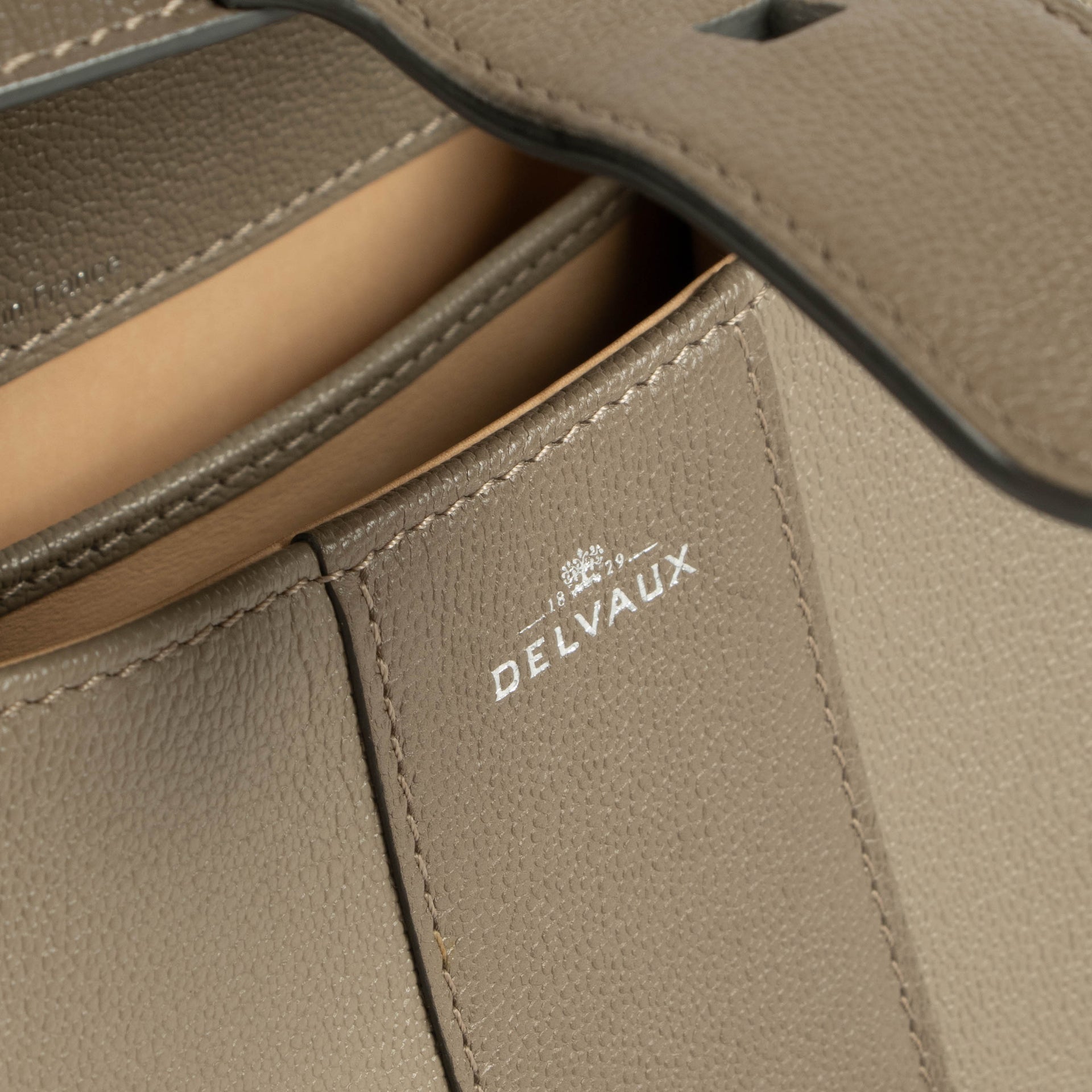 Delvaux Smoke Camaieux Rodeo Calf Brillant Mini Bag