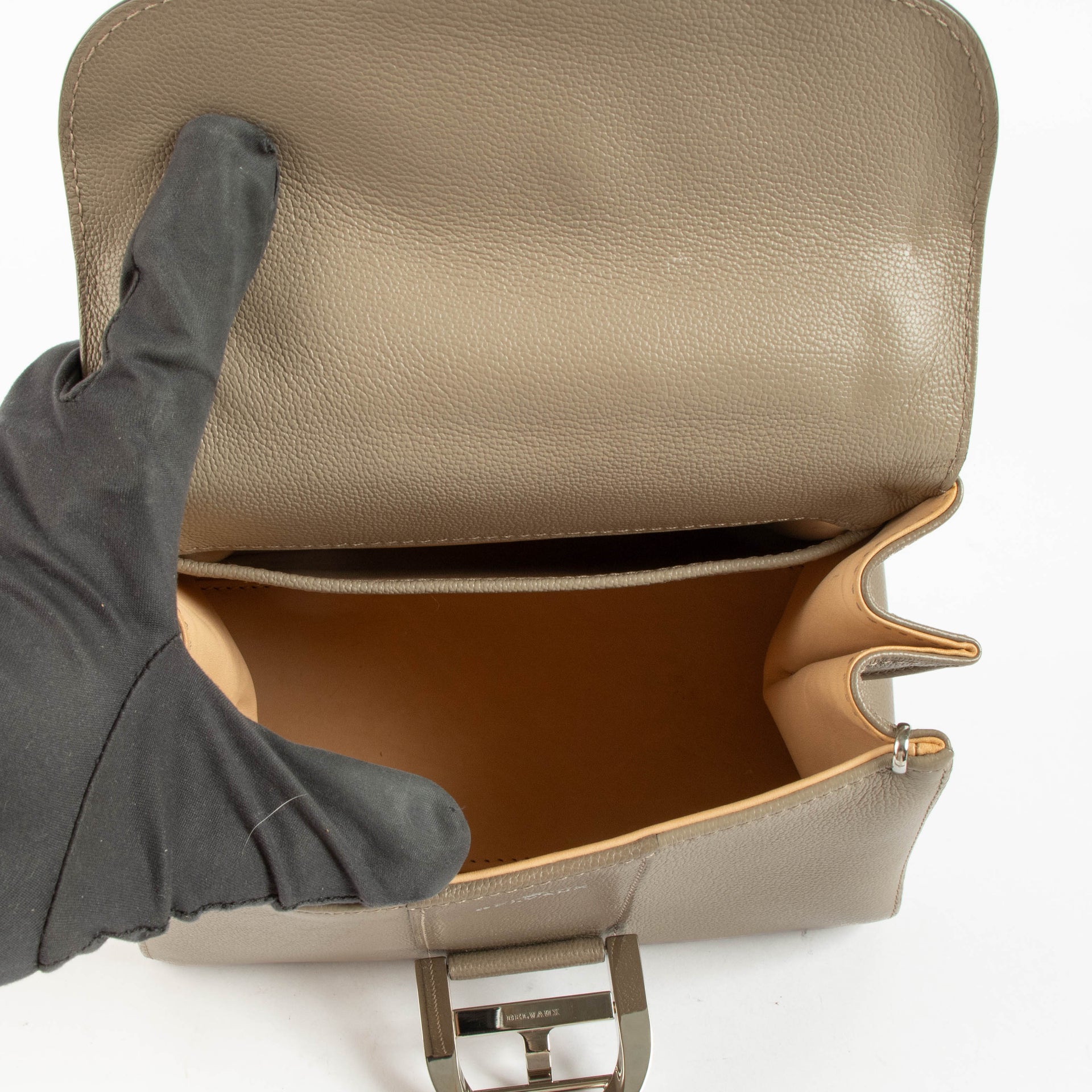 Delvaux Smoke Camaieux Rodeo Calf Brillant Mini Bag