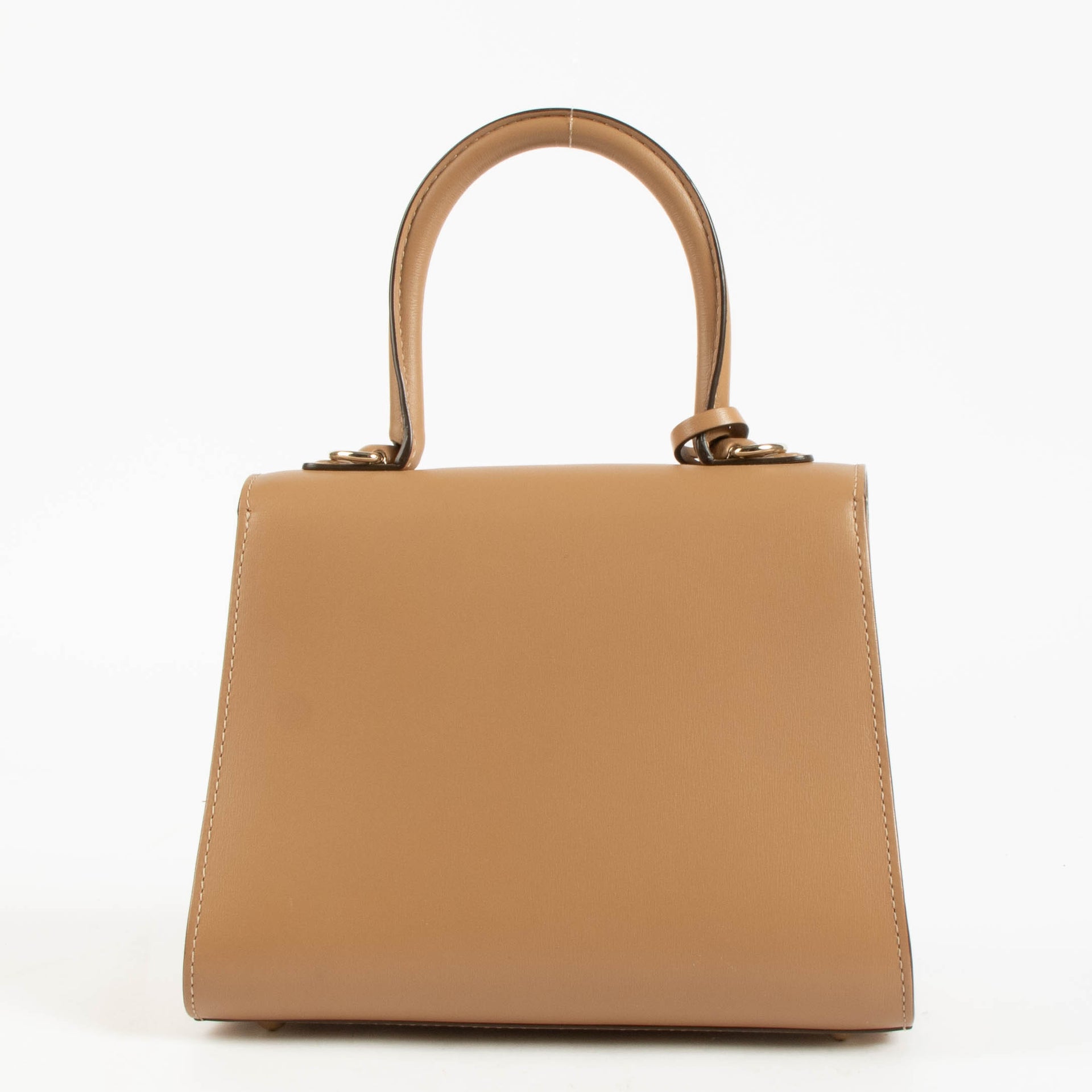Delvaux Nude Camaieux Box Calf Brillant Mini
