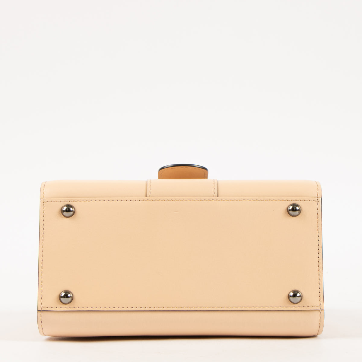 Delvaux Nude Box Calf Brillant Mini Bag
