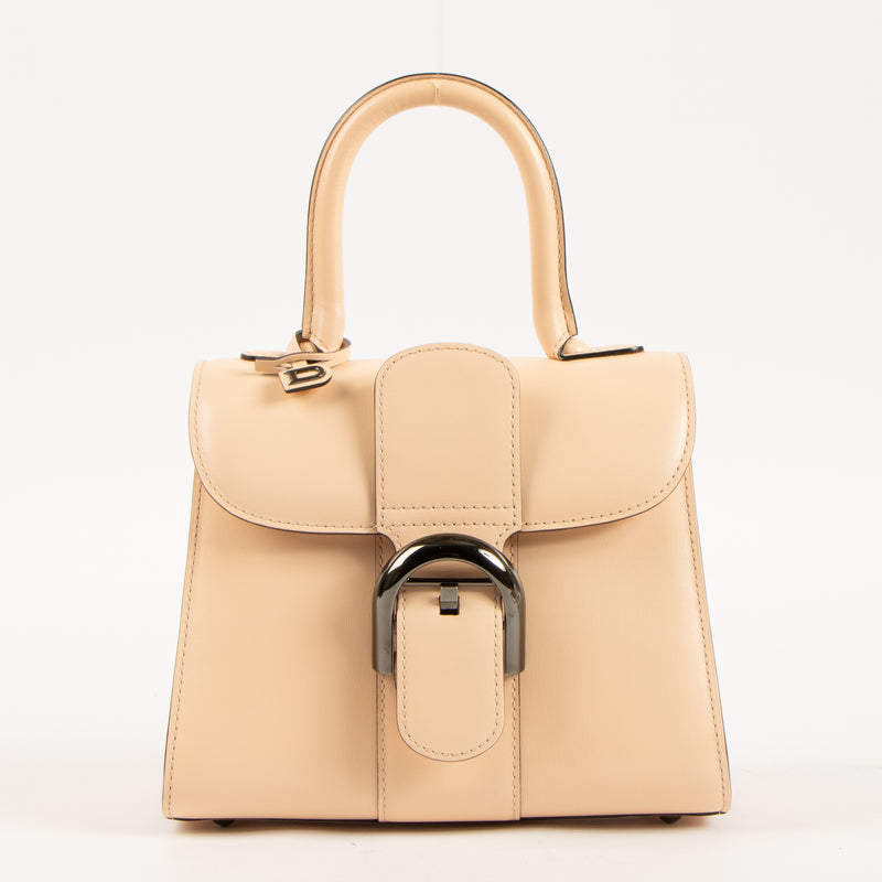 Delvaux Nude Box Calf Brillant Mini Bag