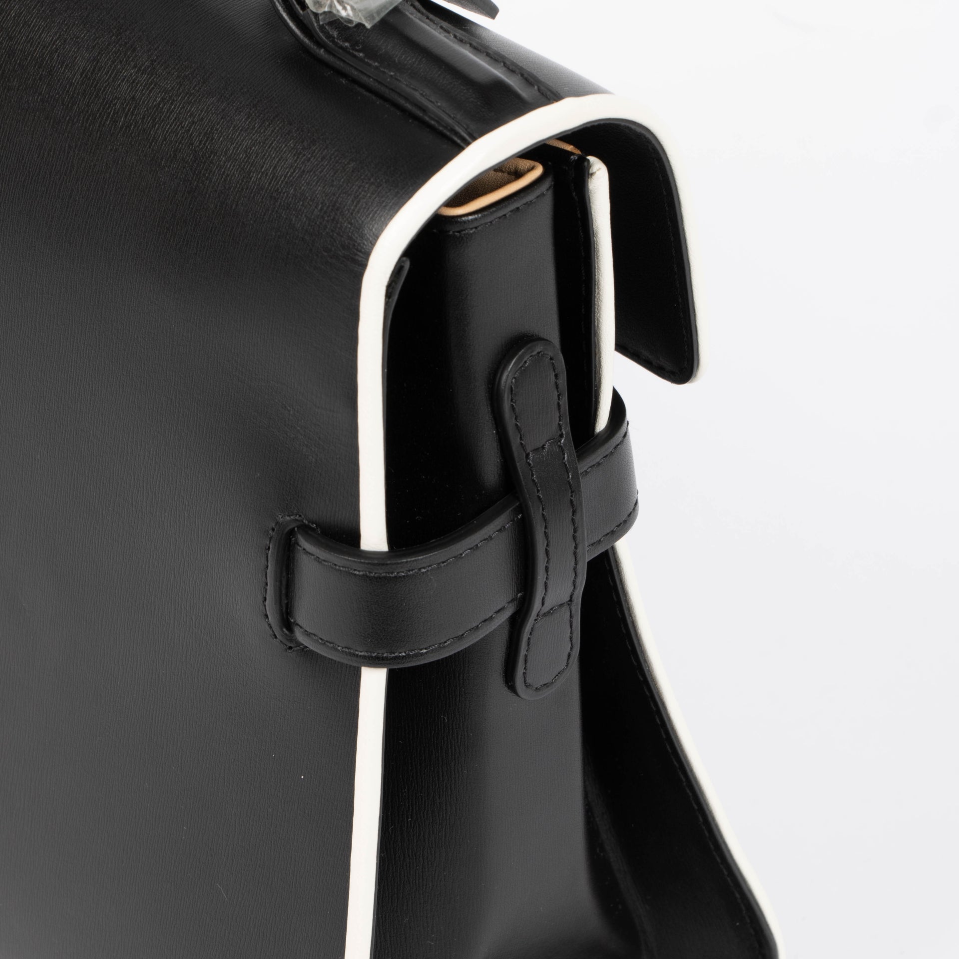 Delvaux Black/Ivory Tempête MM Illusion