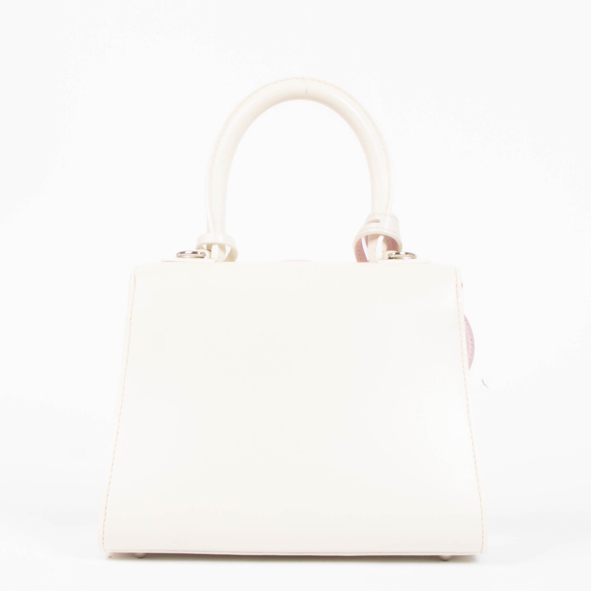 Delvaux Ivory Box Calf Brillant Mini Mirage