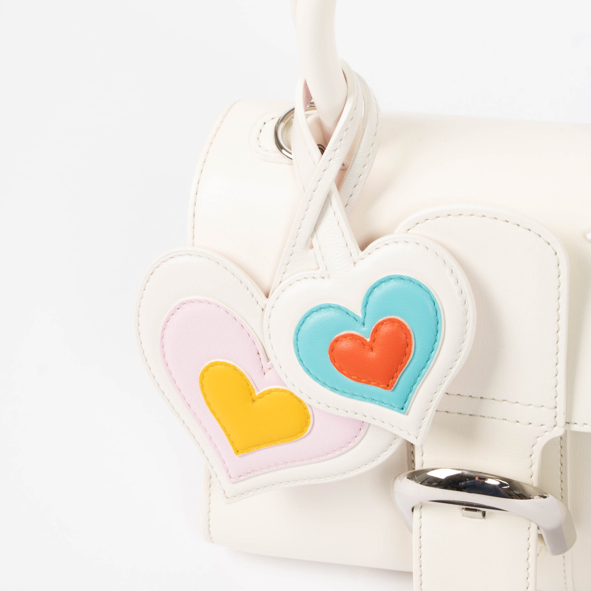 Delvaux Ivory Box Calf Brillant Mini Mirage