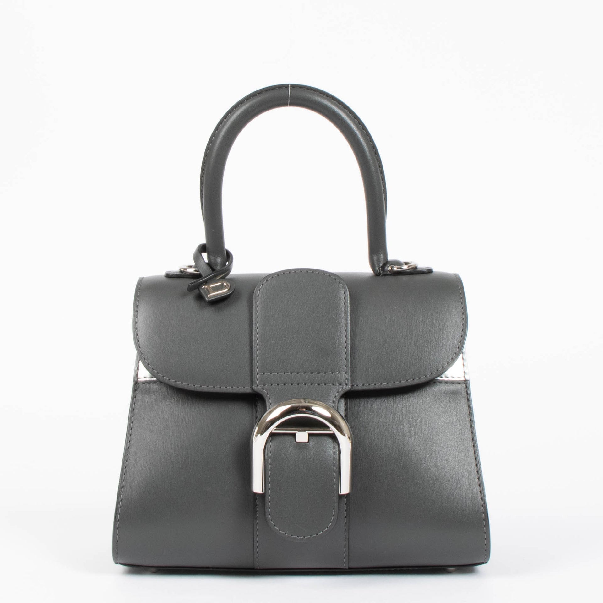 Delvaux Smoke Box Calf Brillant Mini Mirage