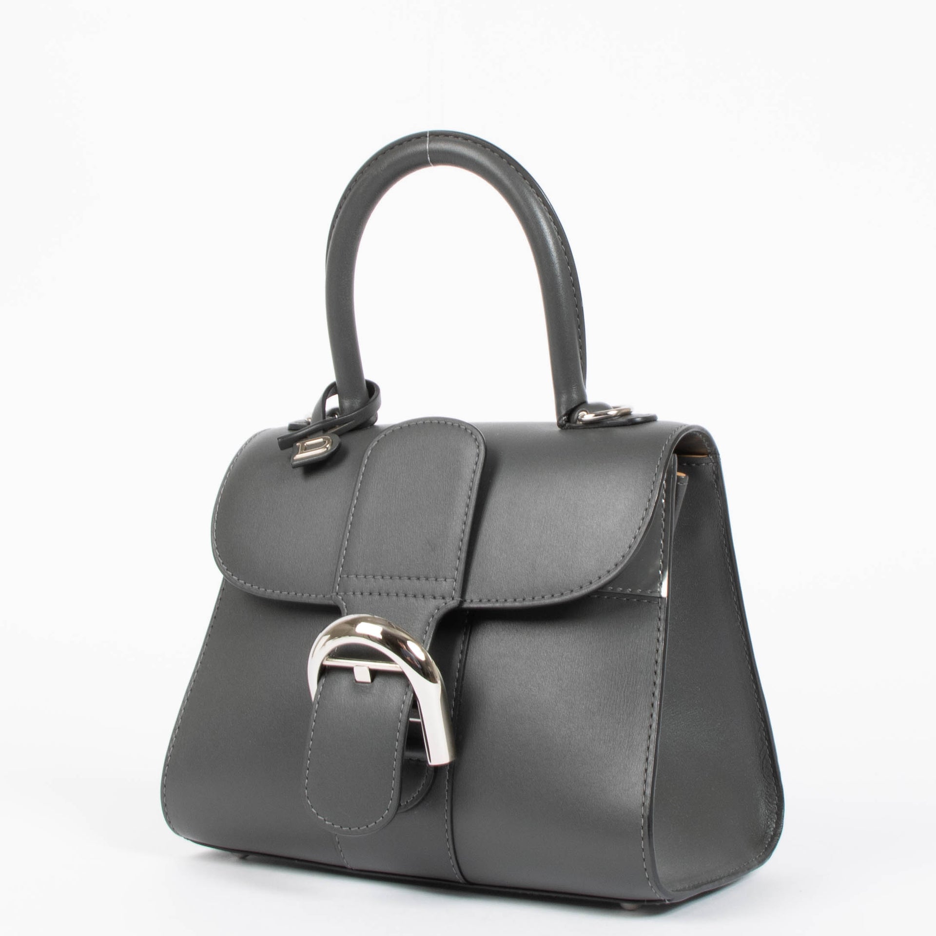 Delvaux Smoke Box Calf Brillant Mini Mirage