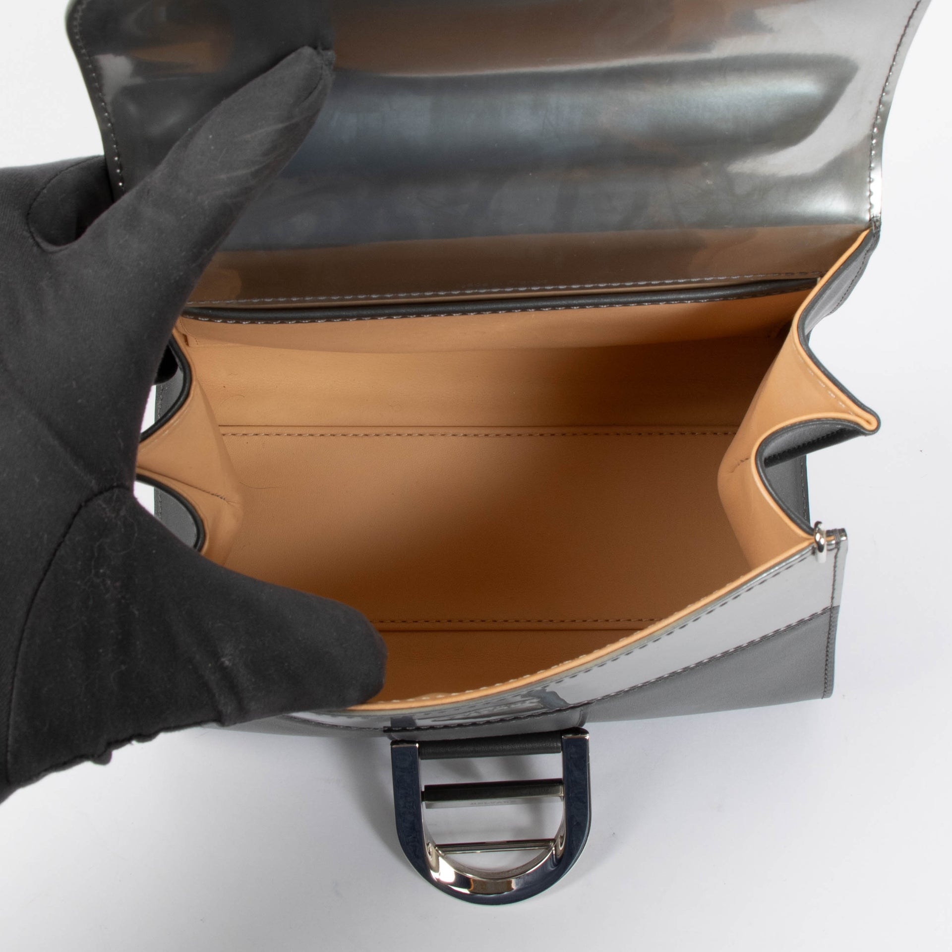 Delvaux Smoke Box Calf Brillant Mini Mirage