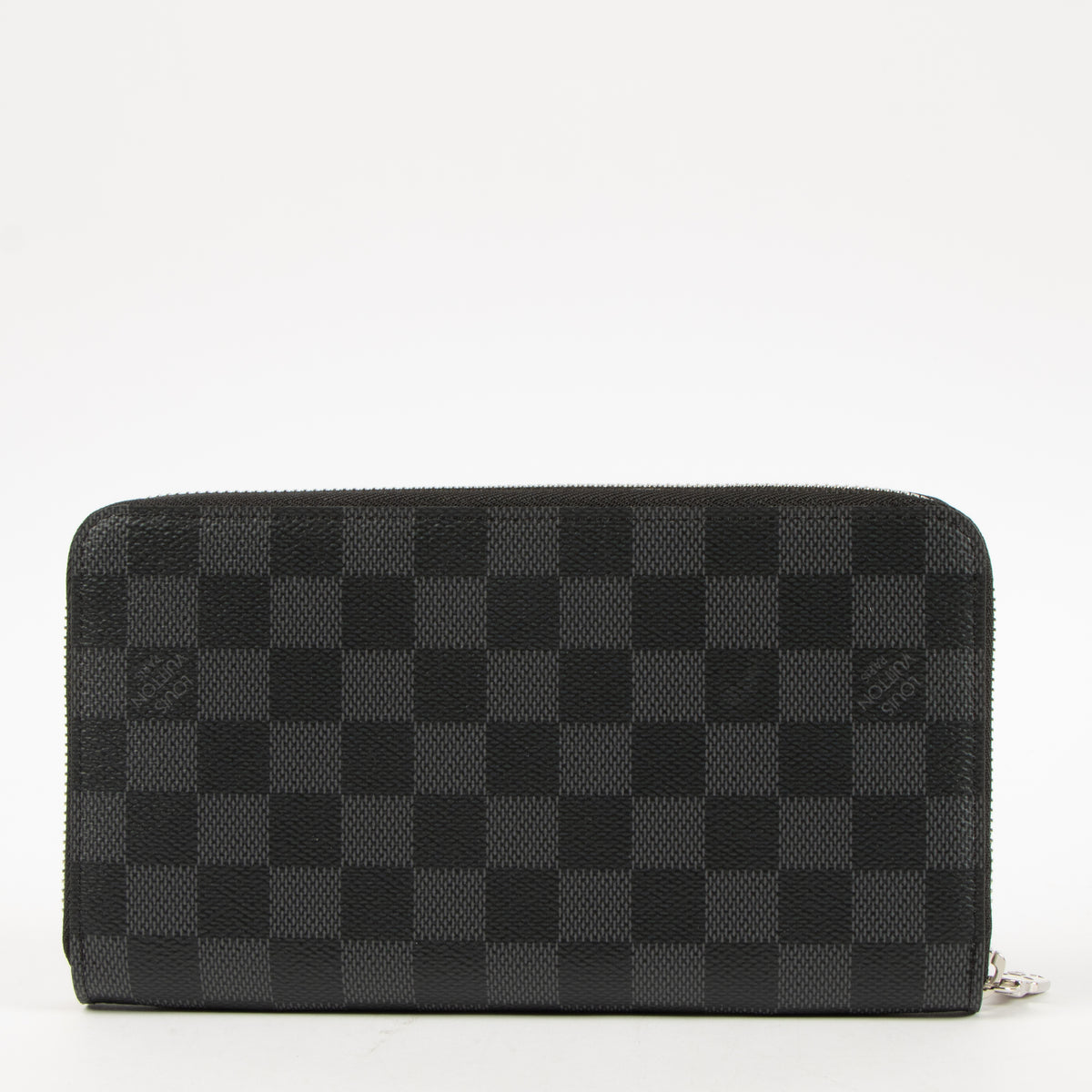 Shop this authentic Louis Vuitton Damier Graphite Zippy Vertical Wallet Pre-Loved on Labellov.com