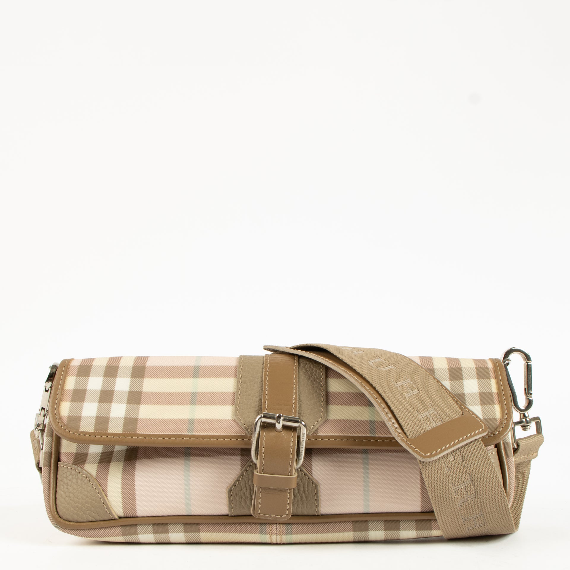 Burberry Check Baguette Bag