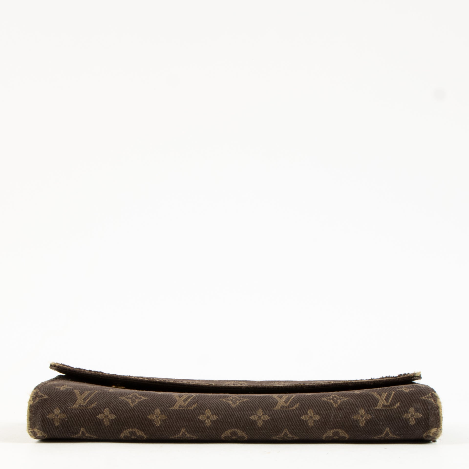 Louis Vuitton Ebene Monogam Mini Lin Speedy 30 + Sarah Wallet