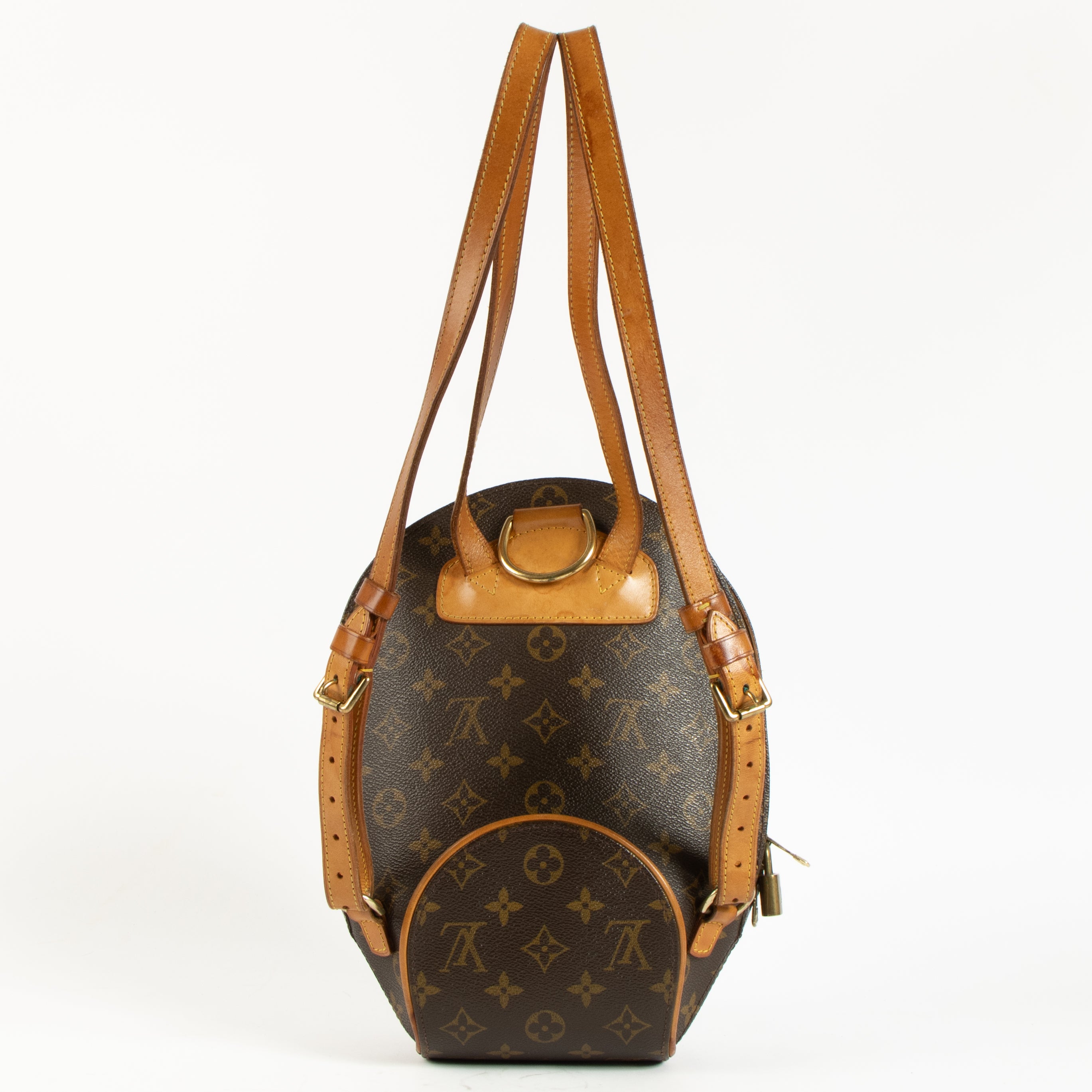 Louis Vuitton Monogram Ellipse Backpack + Sarah Wallet – Labellov