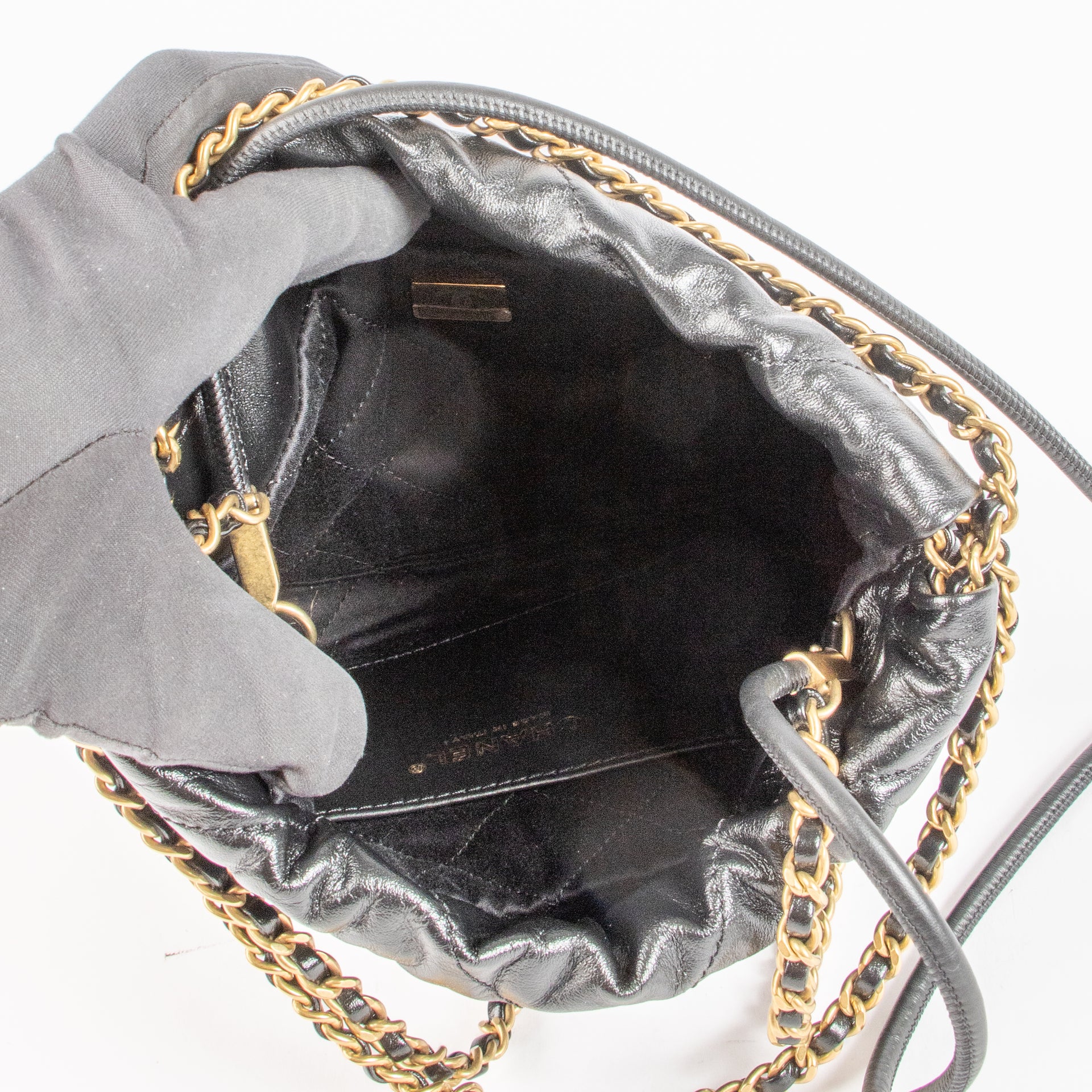 Chanel Black Mini Chanel 22 Bag
