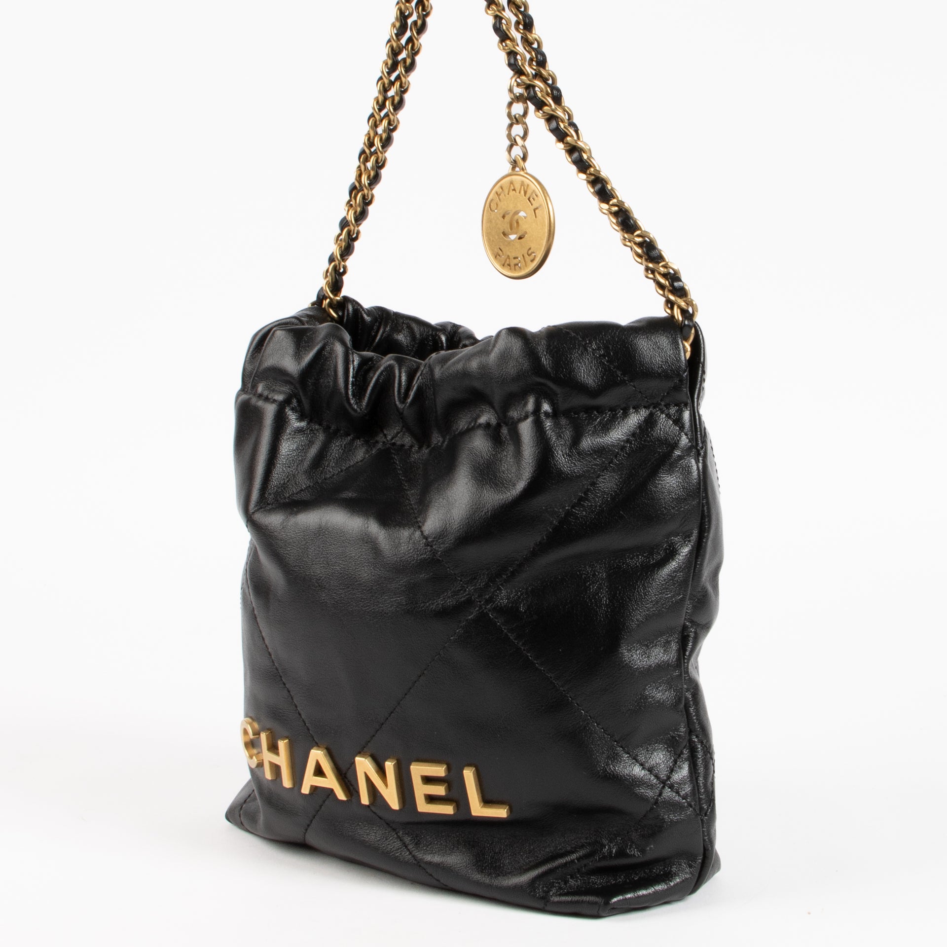 Chanel Black Mini Chanel 22 Bag